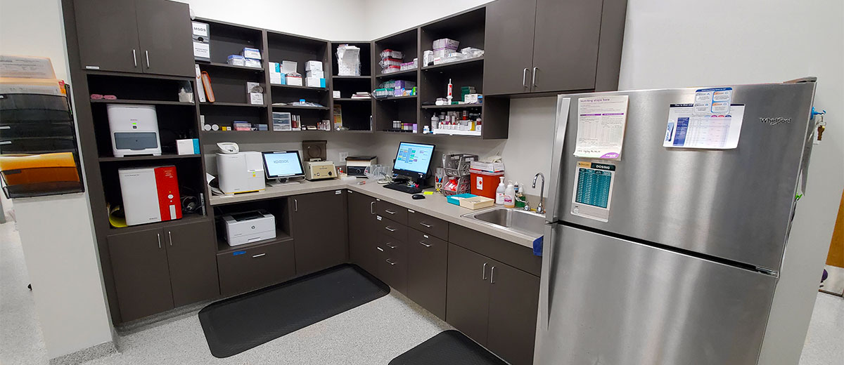 Our state-of-the-art on-site laboratory